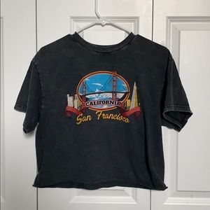 Brandy Melville Cropped Tee